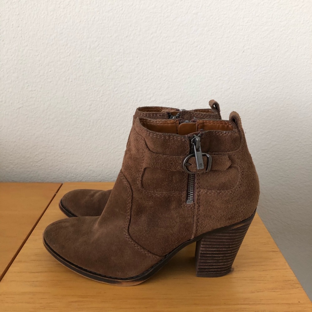 Lucky Brand Suede Booties